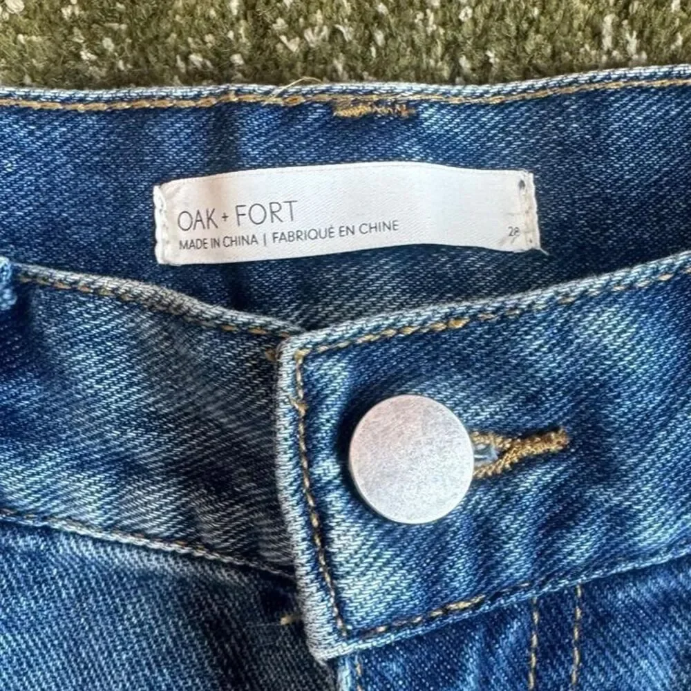 Oak-fort Women's Blue Jeans